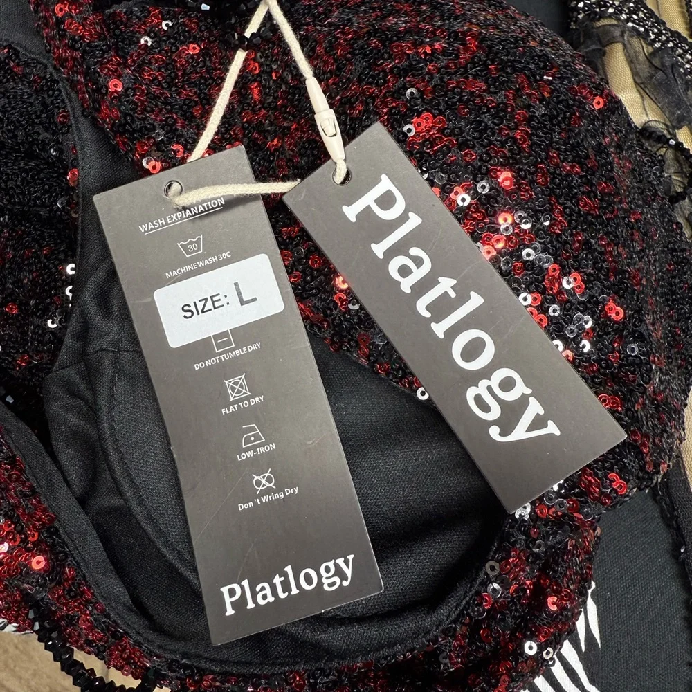 Platlogy, Mermaid Sequence Maxi Gown - Picture 9 of 13